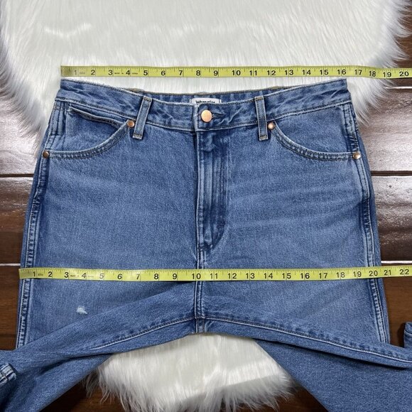Wrangler Blue Flare & Wide Leg Jeans - Picture 3 of 10
